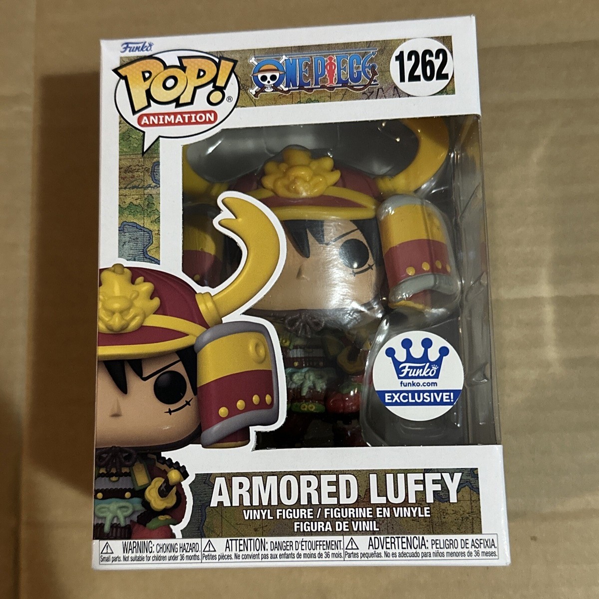 Funko POP! Animation One Piece Armored Luffy #1262 Funko Exc W