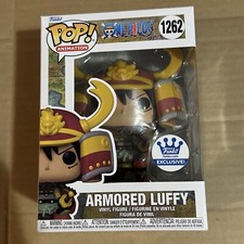 Funko POP! Animation One Piece Armored Luffy #1262 Funko Exc W/ Protector