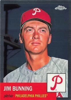 2022 Topps Chrome Platinum Anniversary #415 Jim Bunning