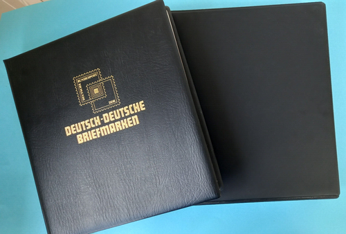 BRD & DDR Album Deutsch-Deutsche Marken **, ⨀, alle 63 Seiten unten! #Alb193