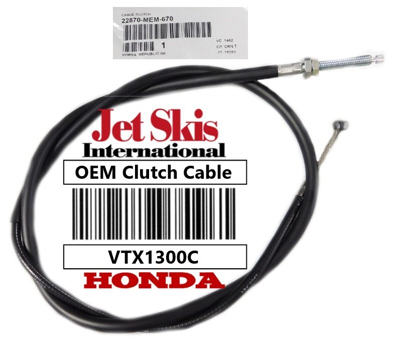 Honda VTX1300C 04 05 06 07 08 09 VTX1300 C Clutch Cable OEM Cable