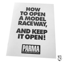 PARMA 1/24 Slot Car Racing HOW TO OPEN A RACEWAY Booklet - 24 Pgs