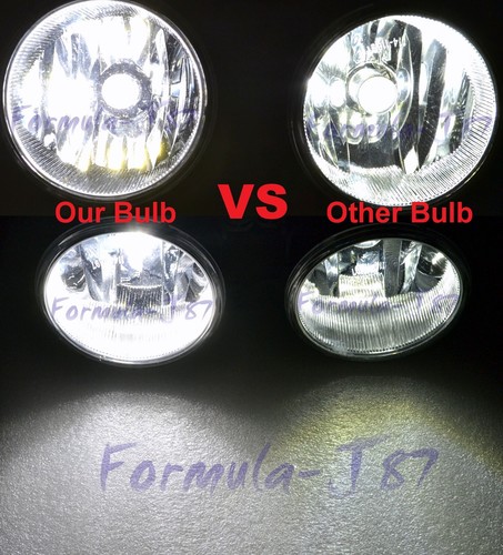 LED 20W PS19W 5201 Blue 10000K Two Bulbs DRL Daytime Head Light Replacement Show - Picture 7 of 13