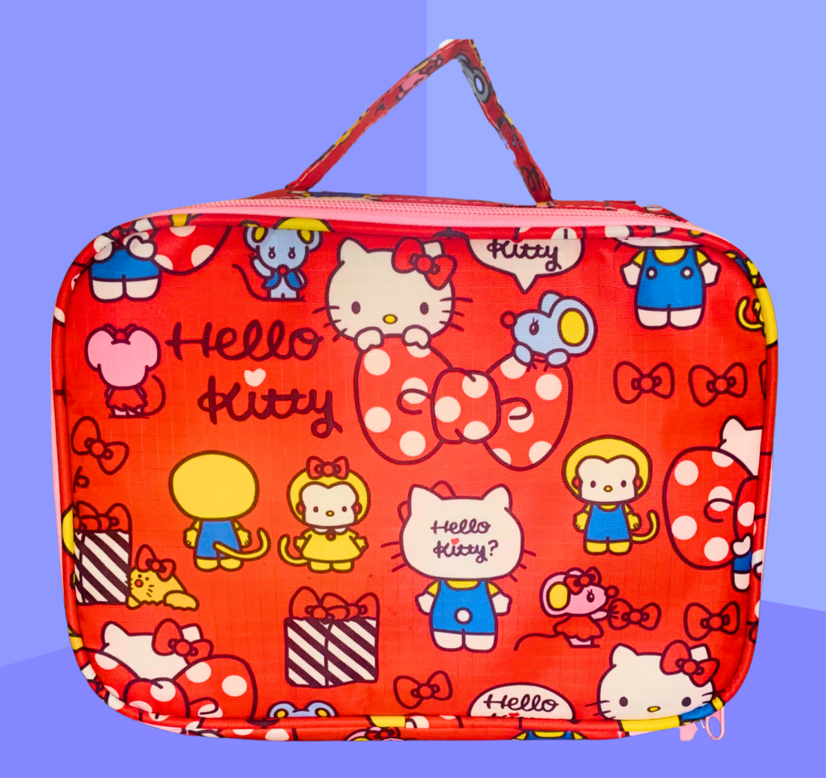 Sanrio Hello Kitty Large Makeup Cosmetic Bag Travel Bag Organizer