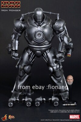 ホットトイズ　アイアンマン　アイアンモンガー　MMS164 未使用品 HotToys HT 1/6 Iron Man Mango Iron Overlord monger mk1