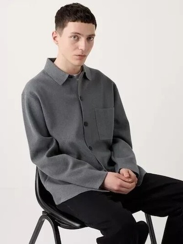 UNIQLO Milano Ribbed Shirt Collar Cardigan 471136 XS-3XL JAPAN NEW Authentic - Picture 13 of 16