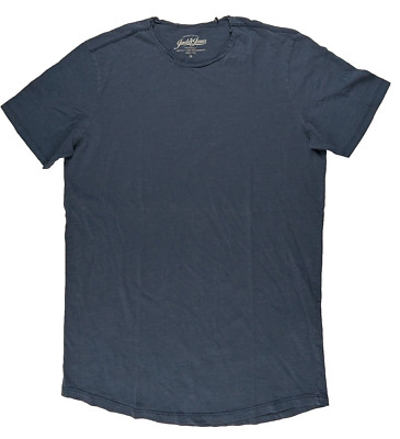 Jack & Jones Mens Originals Regular Fit T-Shirt Top Medium Blue Cotton 