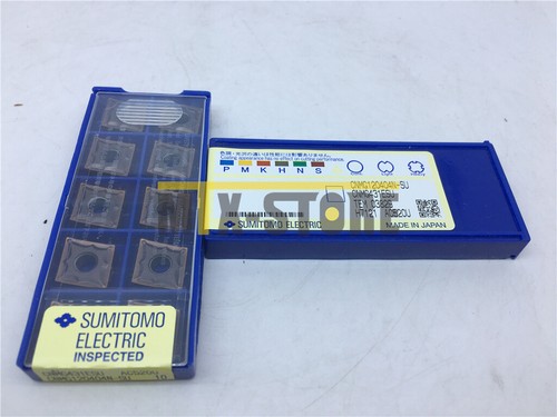 Boîte De 10 Inserts Carbure SUMITOMO CNMG120402N-SU AC520U - Neufs Pour Tournage