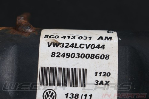 5C0413031AM Shock Strut Front with Spring 1K0411105CA VW Beetle 5C 30km - Picture 5 of 6