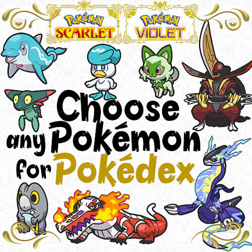 Scarlet and violet full pokedex