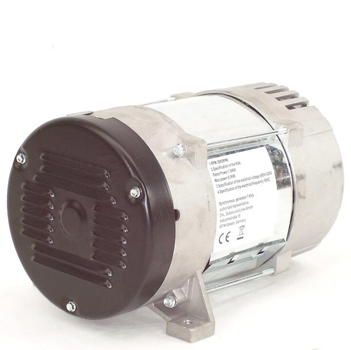 Synchron Generator 7kVA 230V, 400V Stromerzeuger für Notstromaggregat 06274 - Bild 4 von 4