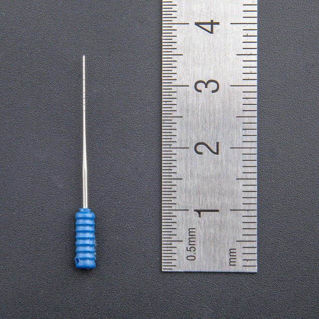 1 Pack Dental Endodontic Nerve Broach Barbed Broaches Needles Handle
