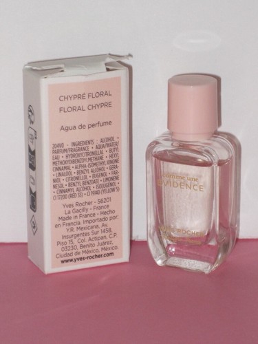 YVES ROCHER COMME UNE EVIDENCE (TIMELESS FLORAL CHYPRE) EDP MINI 5 ml. NEW! - Picture 6 of 6