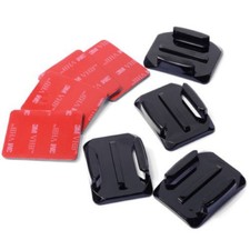 4 x Curved Mounts inc 3M VHB Adhesive Sticky Sticker Pads GoPro Go Pro UK Stock
