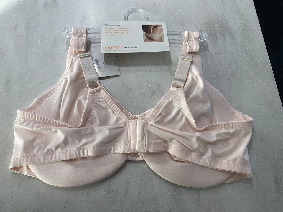Warners SIGNATURE SUPPORT BRA cushioned underwire stretch 35002A BRAND NEW - Image 4 of 4