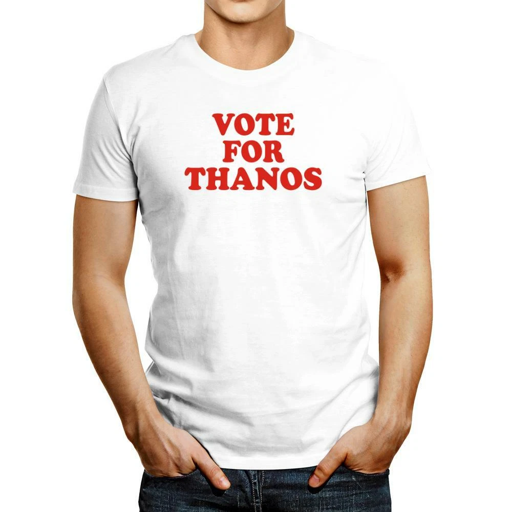 thanos white t shirt