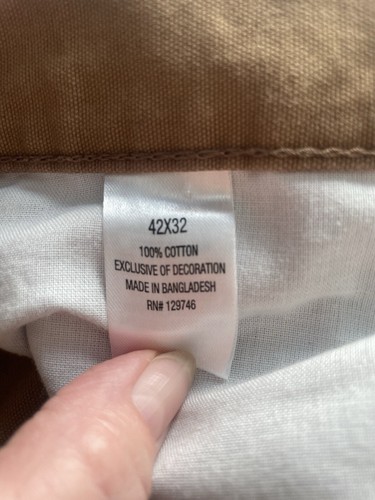 Men Blue Mountain Pants   Size 42x32. - 100% Cotton - 3 Pair . - RN 129746 - Bild 10 von 24