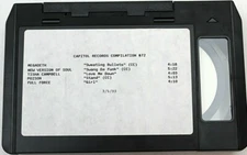 Capitol Records Compilation #72 TV Broadcast Tape Megadeth, Poison, Full Force +