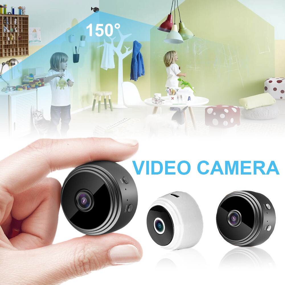 Smart Home Security Camera 1080P Indoor Wireless Surveillance Camera Nigh Vision-image
