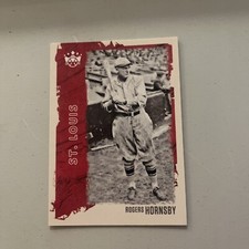 2021 Panini Diamond Kings - #22 Rogers Hornsby