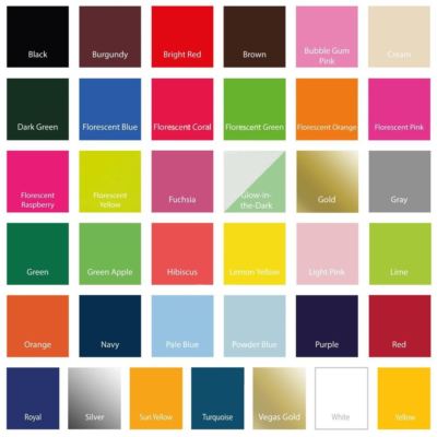 Siser EasyWeed Heat Transfer Material 15 In x 150 FT Roll - 48 Colors Available