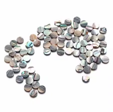 12 Dot Inlay Fret Markers For Guitar Or Bass Mother Of Pearl 6mm X 2mm