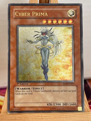Cyber Prima EOJ-EN007 Ultimate Rare Englisch EX YUGIOH