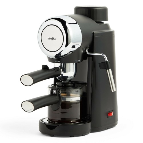 4 Bar Espresso Machine – VonShef 800W 4 