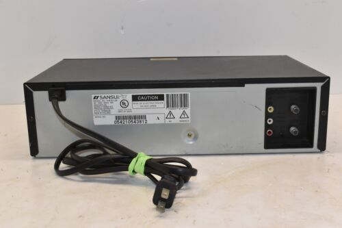 Sansui VCR VHF6010B 4 Head Hi-Fi Stereo VHS Player Recorder Tested Works - Picture 4 of 4
