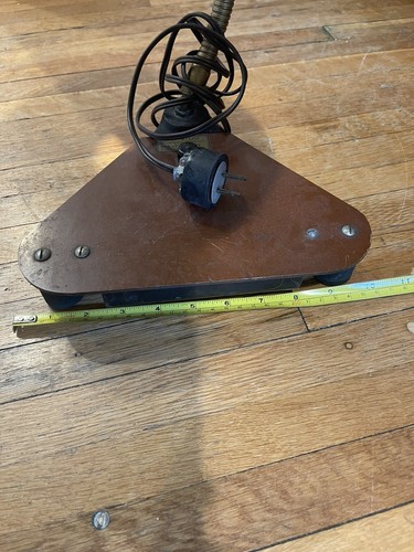 Rare "strat-o-lite" Antique Industrial Magnifying Lamp,1943 - Picture 10 of 10