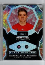 2020-21 Black Diamond Diamond Relics Ruby #BDRIM Ian Mitchell /49