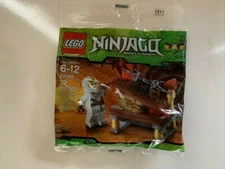 Lego Ninjago Minifig Poly Bag Hidden Sword w Zane Figure Set 30086