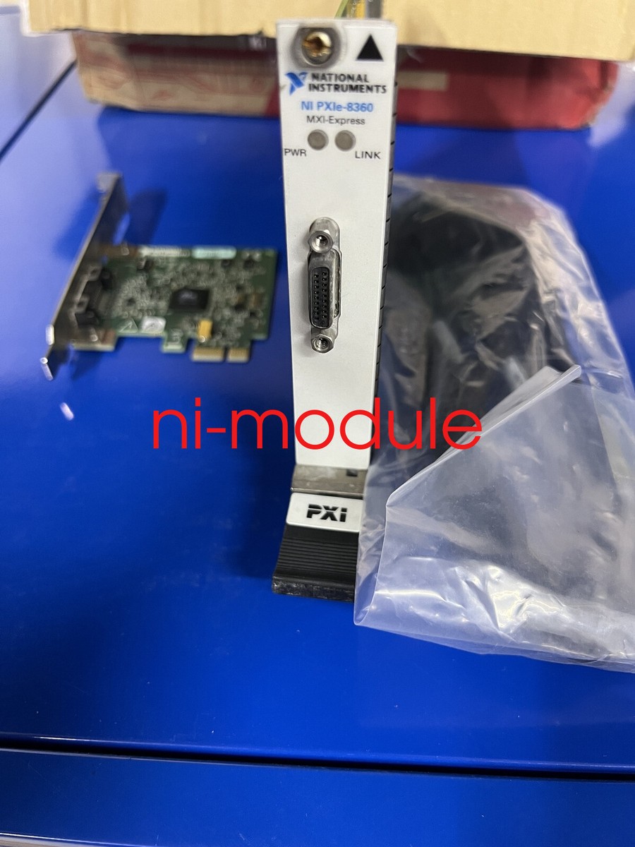 Carte National Instruments NI PXIe-8360 + PCIe-8361 + Câble MXI-Express 3m - Reconditionné Par Vendeur