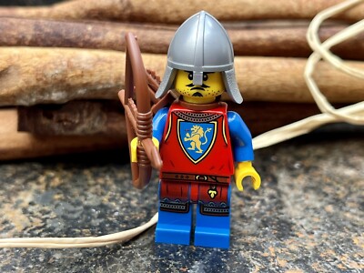 LEGO  Castle - Löwen Ritter / Bogenschütze / Knight MOC Original Teile / NEU /