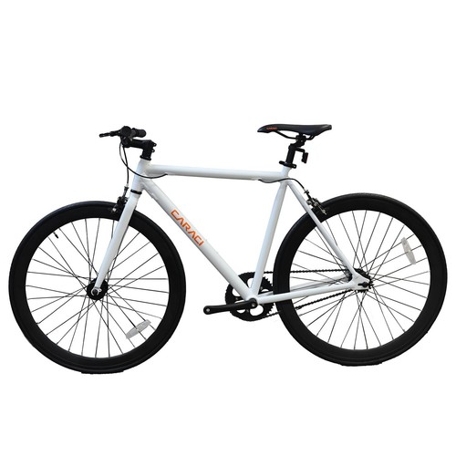 Fixie Bike Fixed Gear700c Road Bike For Men and Women Fit with Height 5'3" to 6' - Picture 4 of 15
