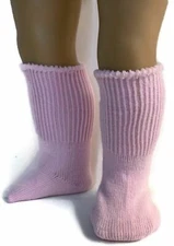Pink Knit Sport Socks for 18 inch Doll Clothes Girl Accessories