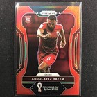 2022 Prizm FIFA World Cup Qatar ABDULAZIZ HATEM Rookie Red /399 #185