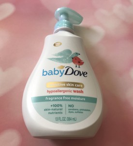 baby dove sensitive skin care hypoallergenic wash