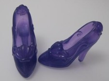 2012 Mattel Princess ARIEL THE LITTLE MERMAID Shoe PURPLE-Transluscent SEASHELL