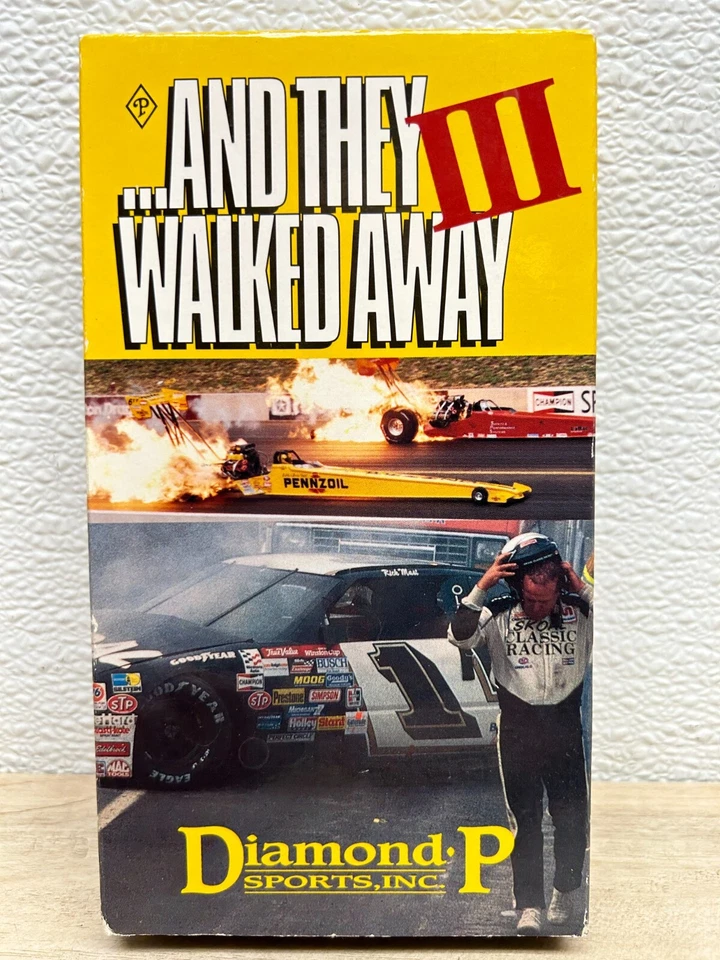 Vtg 1992 And They Walked Away III VHS Motor Sports Most Harrowing Moments - Image 2 of 4