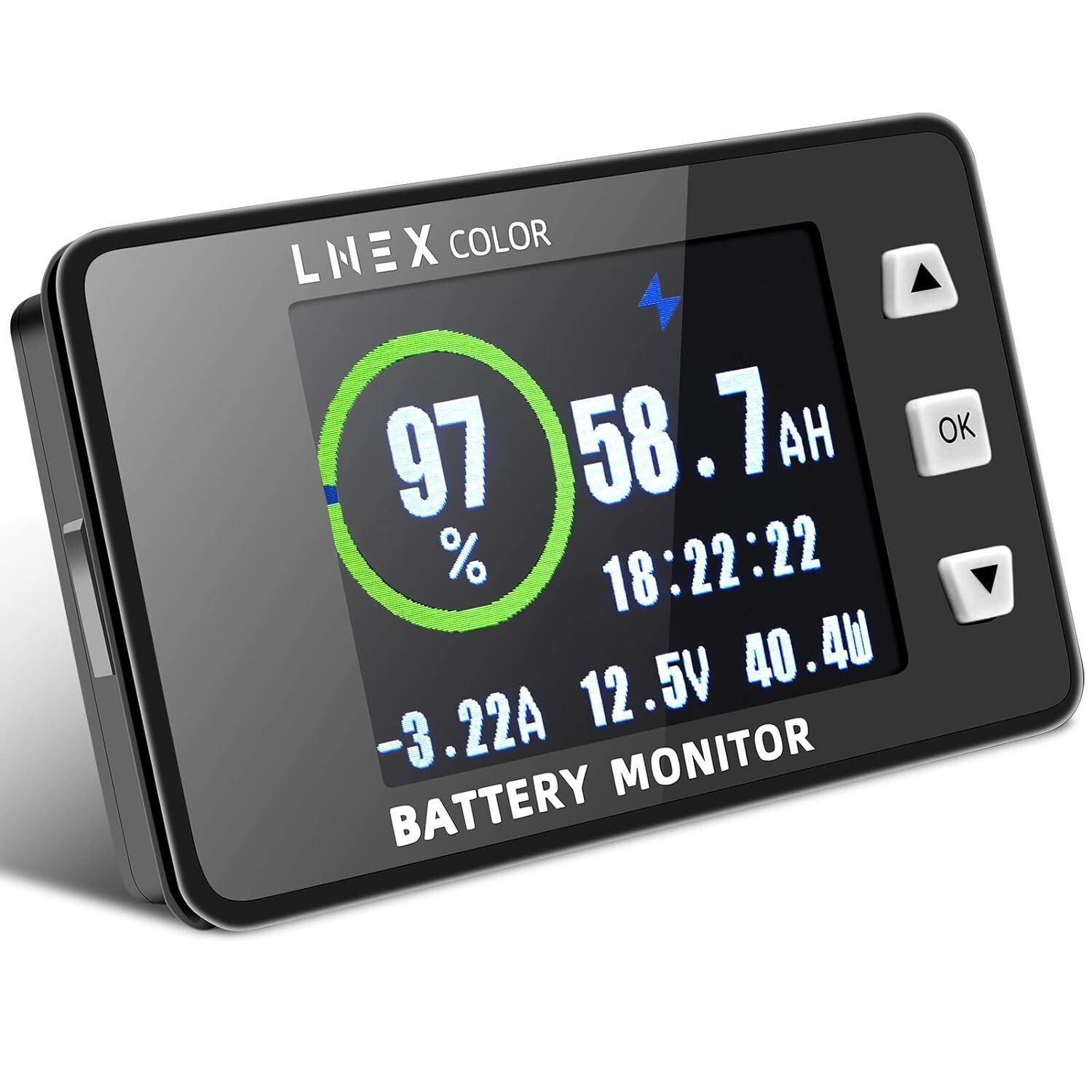 Safe & User-Friendly Battery Monitor for RVs – 8-100V, Lightweight Design