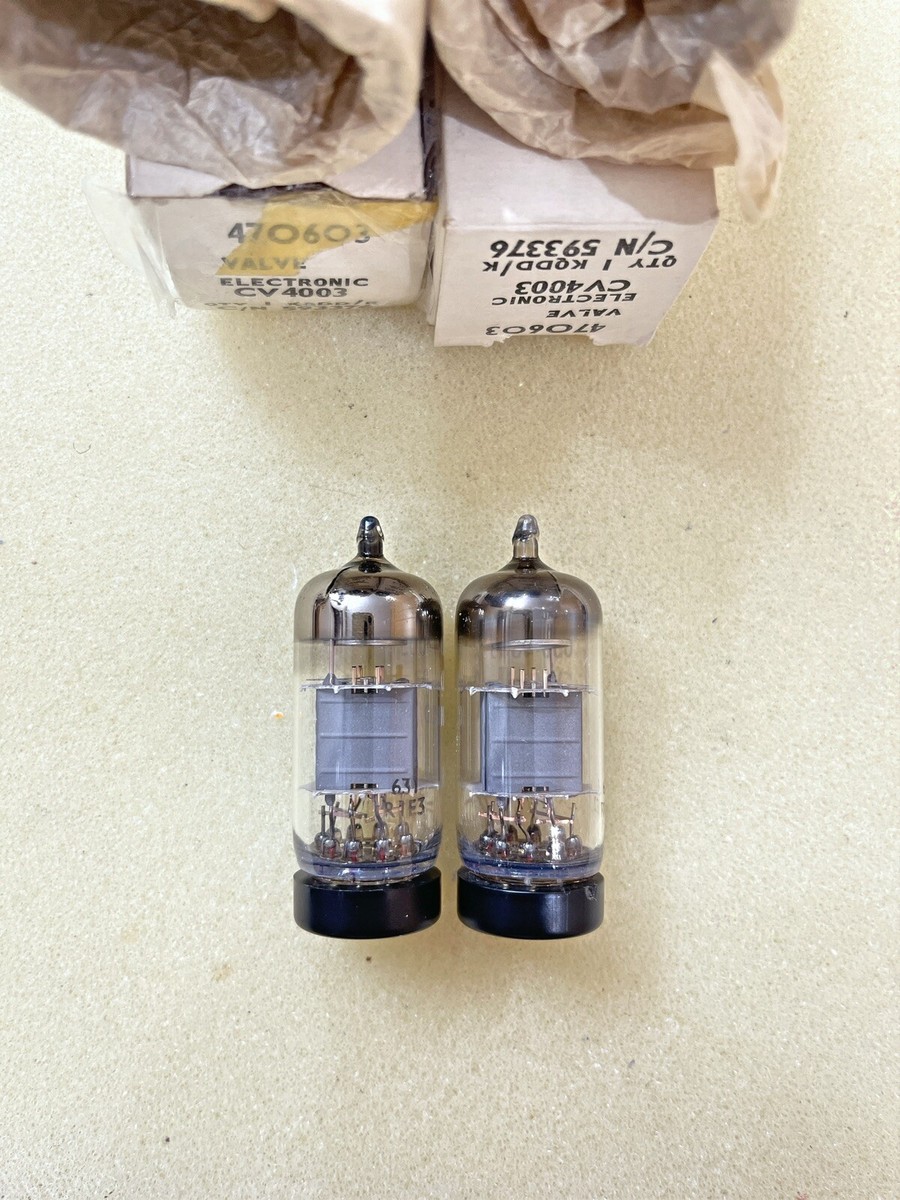 新品? ムラード ECC82 12AU7 CV4003 ボックスプレート 元箱付 Mullard CV4003 12au7 ECC82 Box Plate NOS NIB | eBay