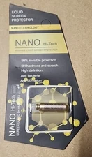 Lot 2x NANO Liquid Glass Screen Protector Universal Phones HI Invisible Wipe-On