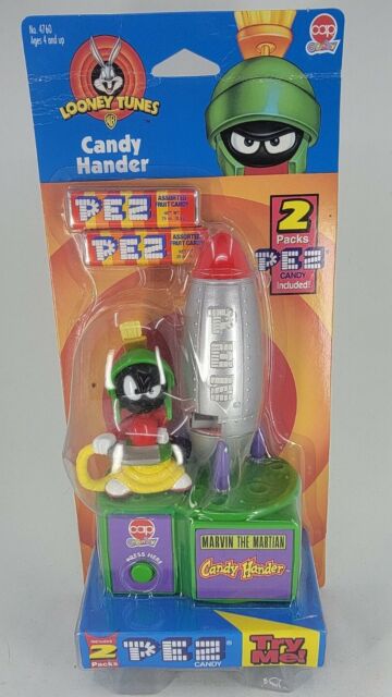 Marvin The Martian PEZ Candy Hander Battery Dispenser 1998 Looney Tunes for sale online | eBay