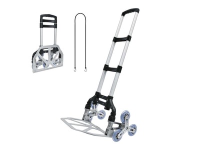 MPM Stair Climber Hand Truck and Dolly, Heavy Duty Climbing Cart, Adjustable