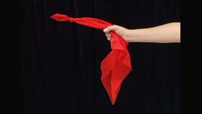 Deluxe Dancing Silk Hanky Magic Trick Magician Floating Flying Red Animated Hank Ebay