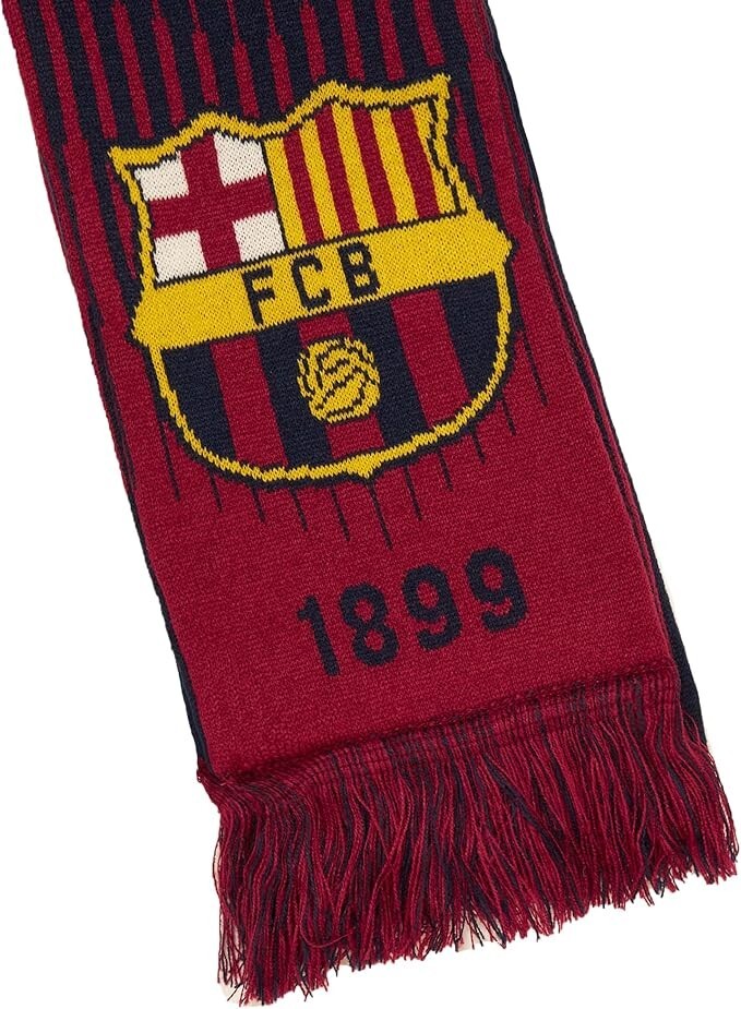 FC Barcelona Official Soccer Scarf Official product 1899 Navy | eBay