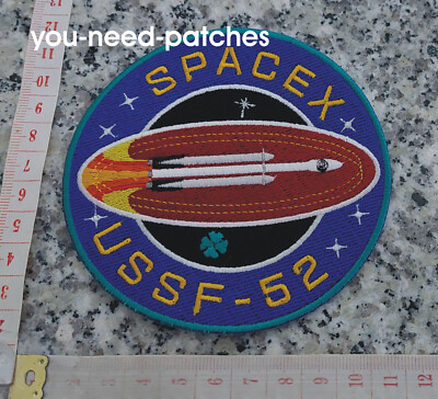 NASA Psyche mission Space Falcon Heavy to launch USSF-52 (LC-39A) logo patch