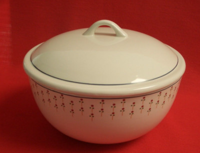 HABITAT ~~ PETITE FLEUR ~~ 8 1/4'' BEDECKT GEMÜSE-/SERVIERSCHALE