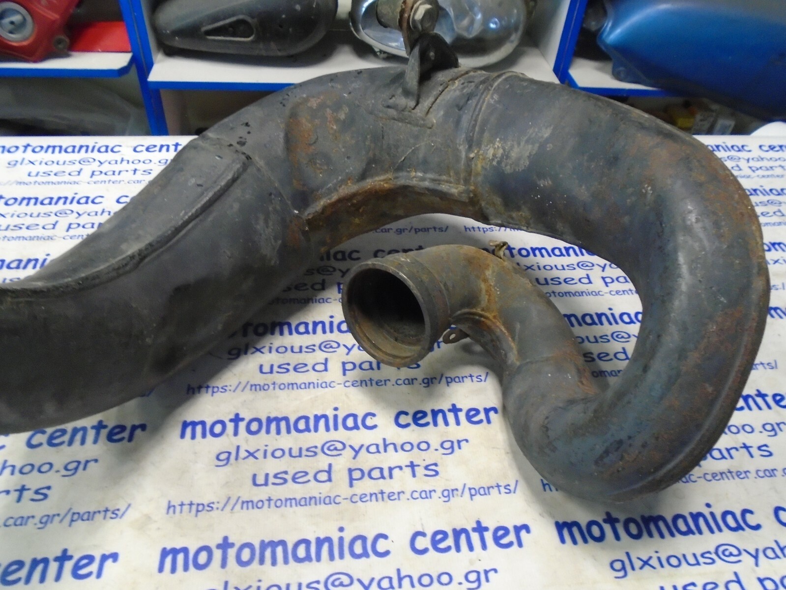 yamaha yz250 yz 250 exhaust headpipe head pipe 19921996 eBay